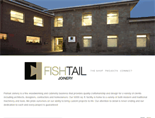 Tablet Screenshot of fishtailjoinery.com